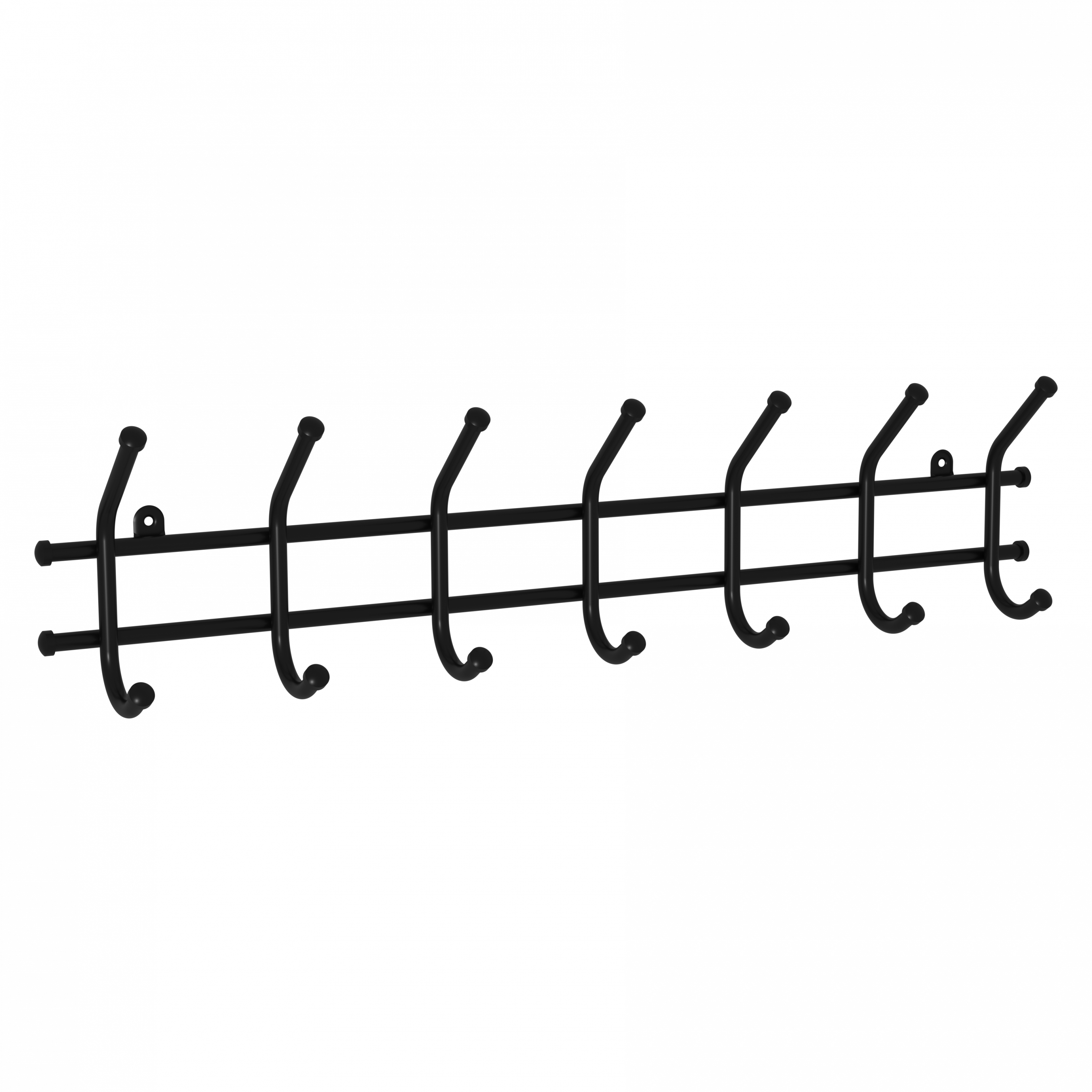 Вешалка "Норма 7" (Черный)