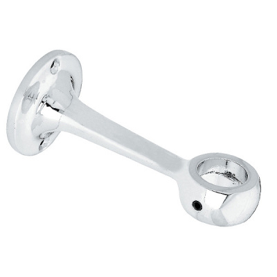 Крепление трубы к стене проходное усиленное Tech-Krep, хром (1 шт) (5)