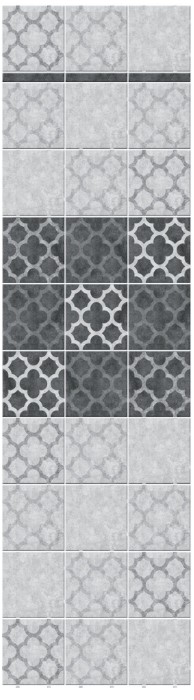 Панель ПВХ Фотопечать Аврора фон 0,25*2,7 (12)