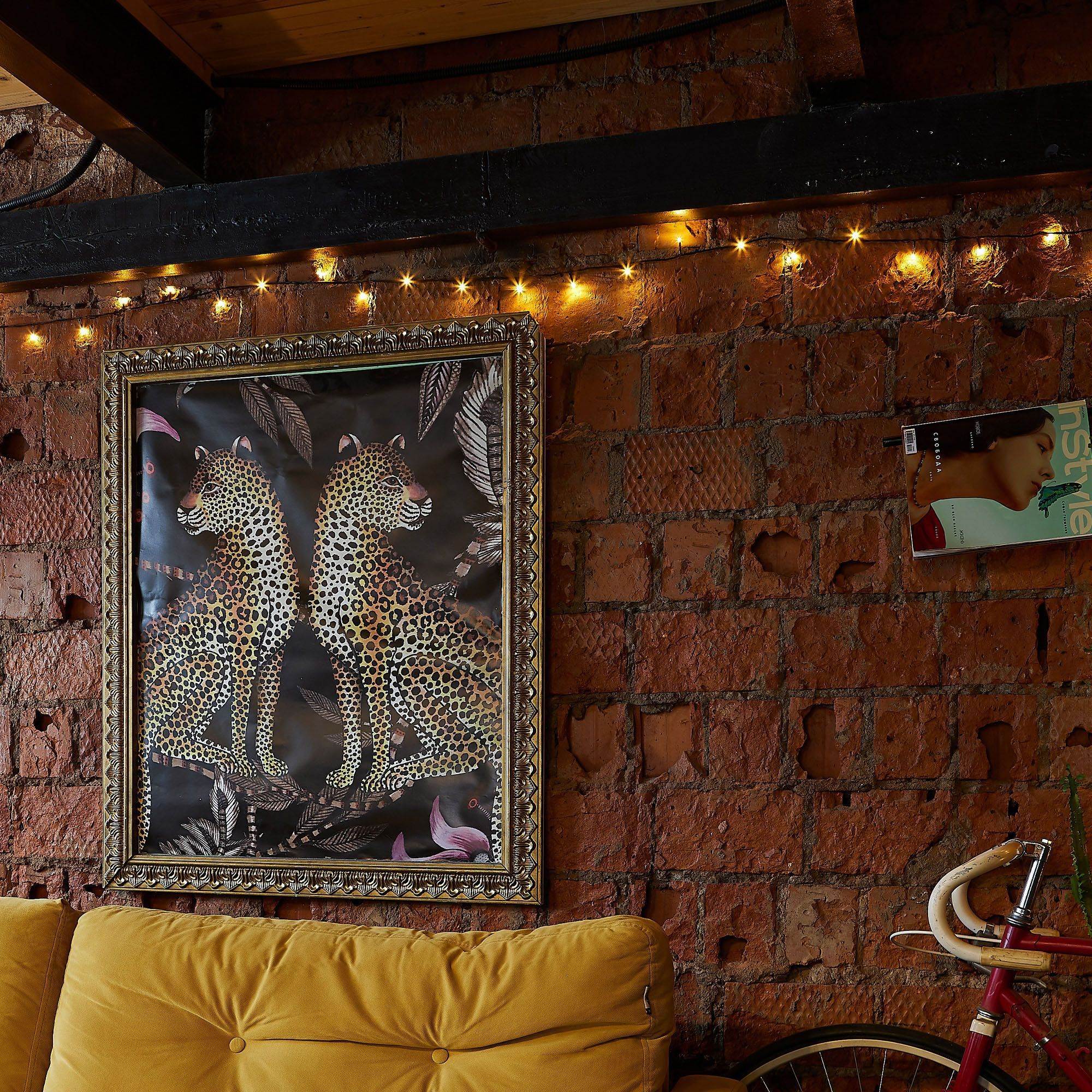 Гирлянда светодиодная, 20м. 200 светодиодов. Медный свет. Провод зелен ULD-S2000-200/DGA COPPER IP20