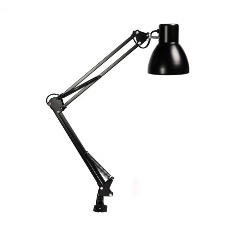 Светильник настольный под лампу E27 на струбцине, черный Smartbuy (_8_)