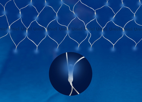 Сетка светодиодная с контроллером 240 шт 2.5х2 м синяя IP20 (20)