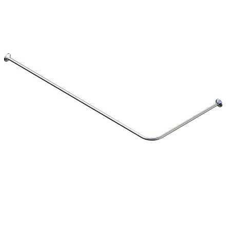 Карниз для ванны Г-образный 1600х700 труба Д=18 мм.