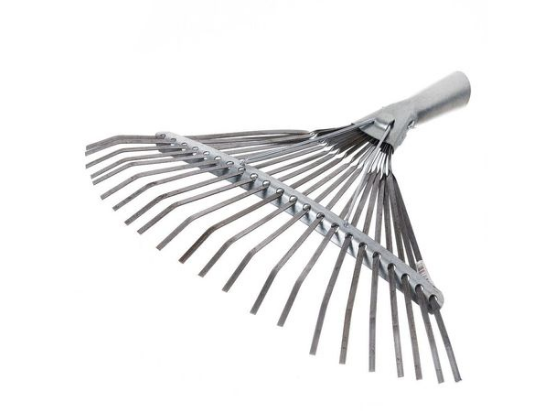 Грабли веерные 22 прутка оцинкованные (10)