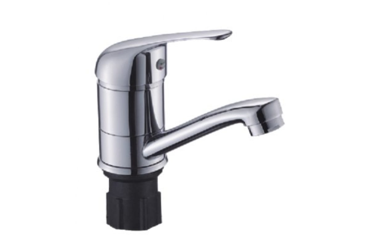 Смеситель для кухни с коротким изливом (крепление гайка B45-021(_10_)