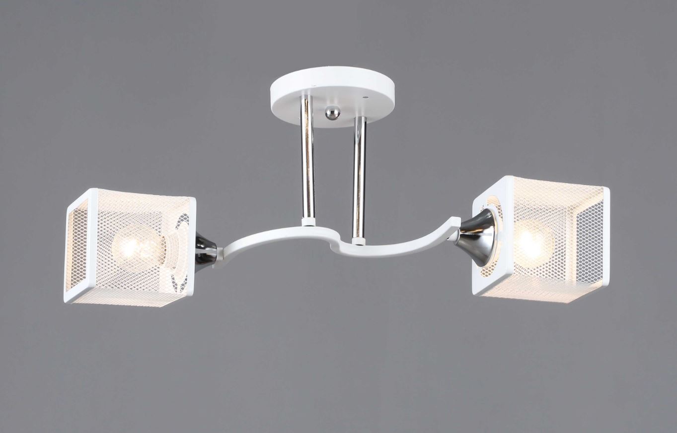 Светильник потолочный 6398/2 WT+CR (6)