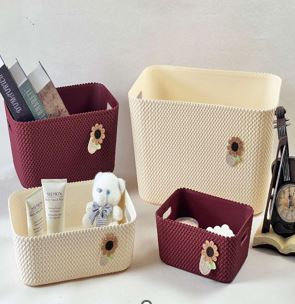 Корзина д/хранения 40,5*26,5*23  Bloom в асс-те