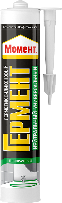Герметик "Момент" Силик нейтральный Прозр 280 мл (12)
