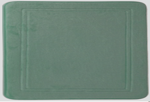 Коврик для ванной "Ампир", 45 * 70 см, изумруд, с эффектом памяти