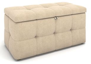 Мини-банкетка Деко Mercury Beige