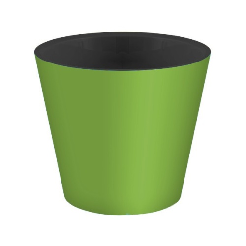 Кашпо "Rosemary" D160мм 1,6л дренаж.вставка Зеленый (16) 221605418/01