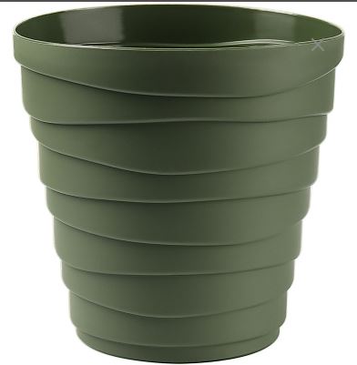 Кашпо "Бархан" (2,25л) Цв. Тёплая хвоя (Арт. КШ-3034)