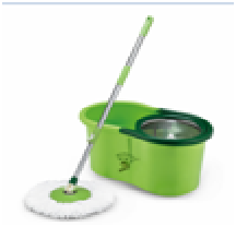 Комплект МОП БОРРОКО для мытья полов с метал. корзиной (6)