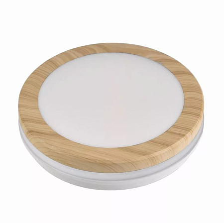 Светильник с/д герметичный LE LED RBL 03 30W 3К/4К/6,5К (круг); Цв: Дерево (2