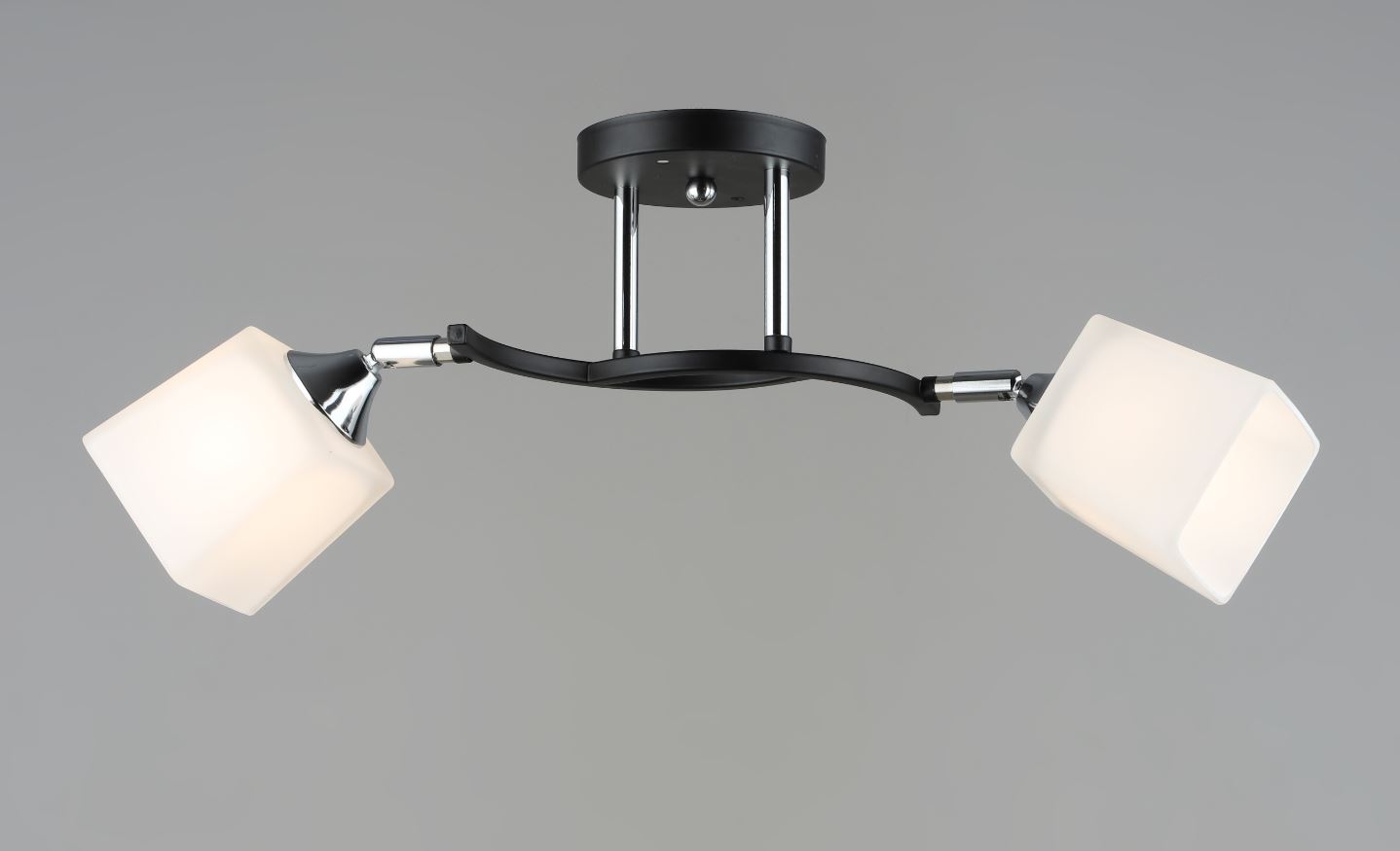 Светильник потолочный 6106/2 BK+CR (6)