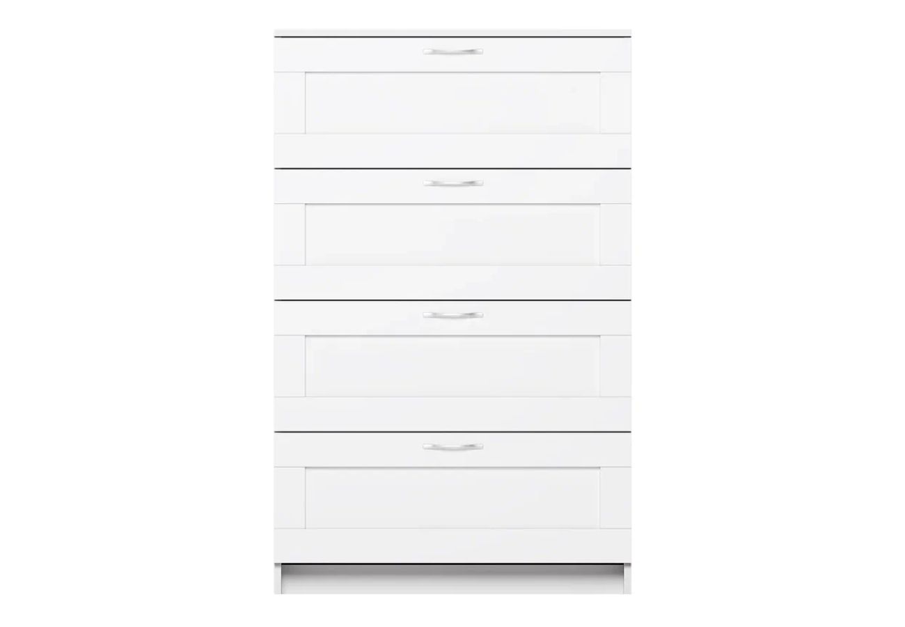 Комод СИРИУС 4 ящика белый RU