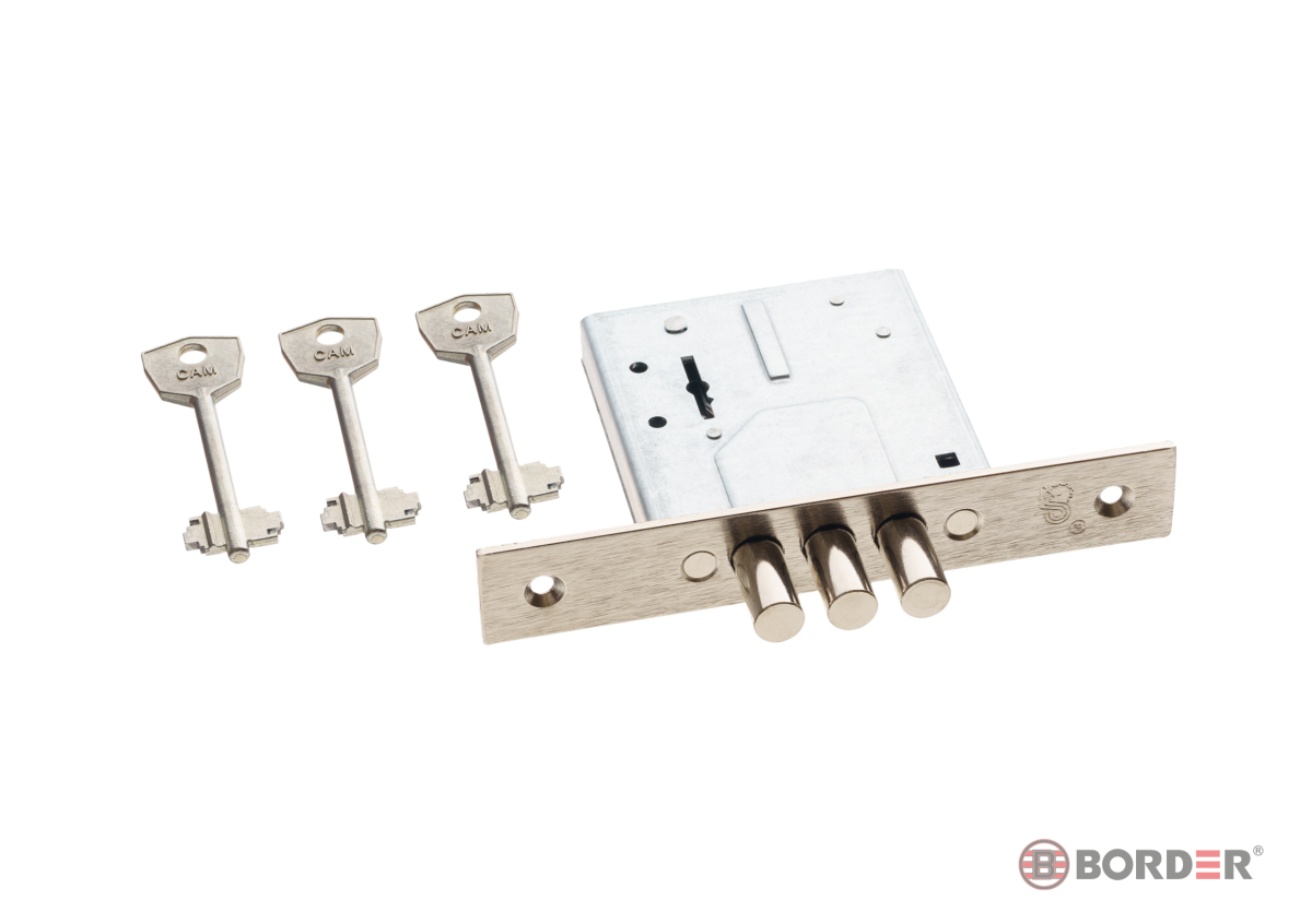 Замок врезной BORDER ЗВ8-6/13 (КС2-70).У2 (73119) II класс (20)