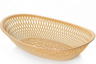 Сухарница овал большая бежевый (50) М271 Альтернатива