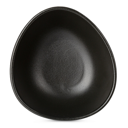 Салатник треугольный ROCK BLACK 16см