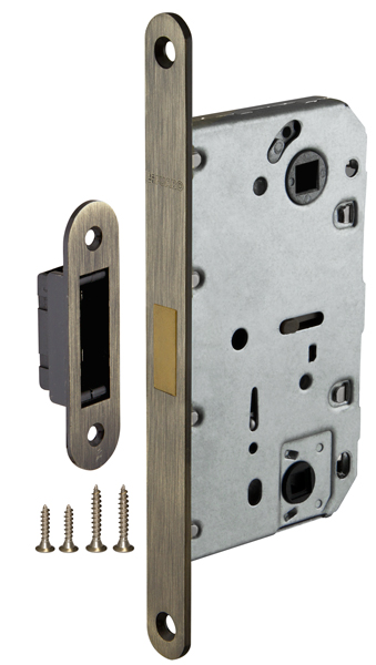 Защелка дверная магнитная Бордер, АВ (бронза) (30)