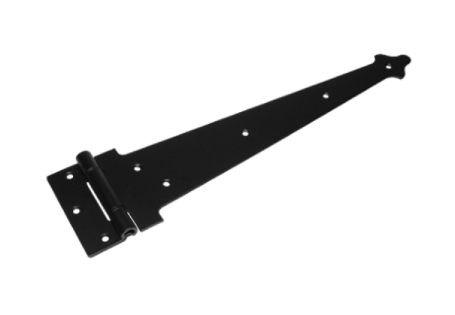 Петля-стрела фигурная Домарт ПС-400 мод.3, черный (10)