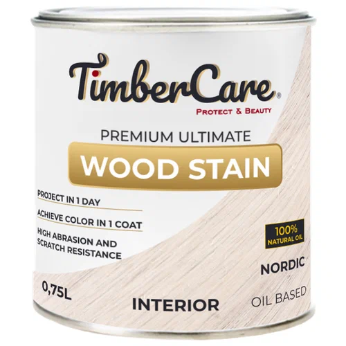 Тонирующее масло TimberCare Wood Stain Античный белый 0,75л (4)