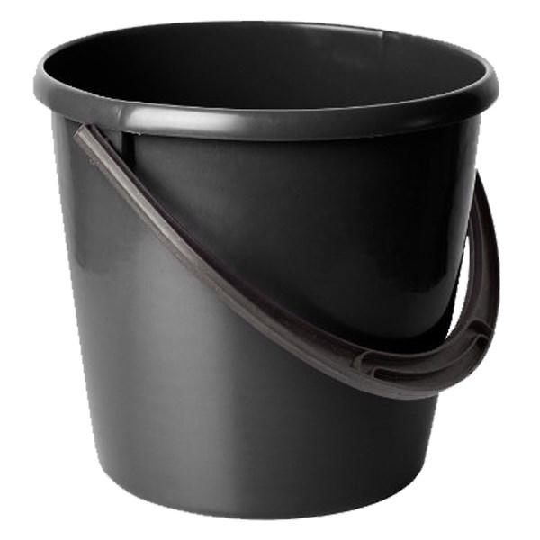 Ведро 5л чёрное (5) /Ангарск