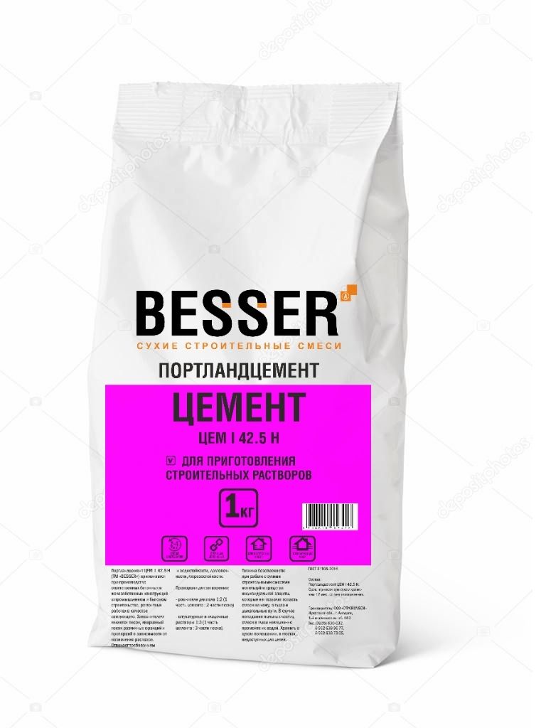 Цемент М500 ТМ BESSER 1 кг (10)