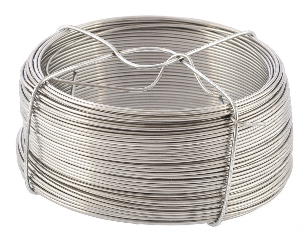 Проволока из нержавеющей стали 1,2мм, длина 50м// Сибртех (40)