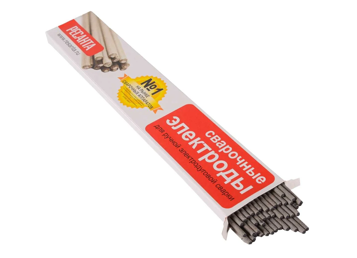 Электрод Ресанта МР-3 Ф2,5 Пачка 1 кг