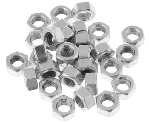 Гайка DIN934 шестигранная оцинк. М3 (60 шт) - пакет/10