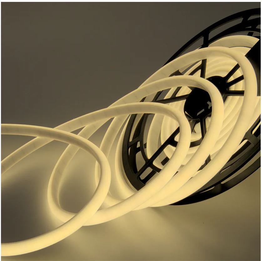 Светодиодная лента GLS-2835-180-14.4-12-IP68-NTS-4 для бани и сауны, нейтральный свет