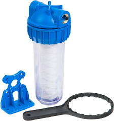 Колба 10 CFC-10K (резьба 3/4") с картриджем SC-10W (12)(_12_)