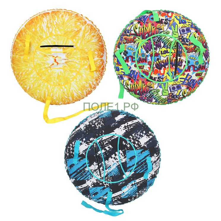 Сноутьюб с сиденьем, d=100см, оксфорд 600D, резина R16, ПВХ