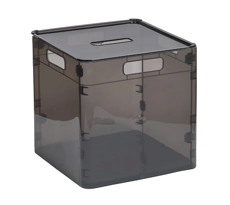 Ящик 35,0л 330*330*330мм сборный с/кр графит (1) 923504