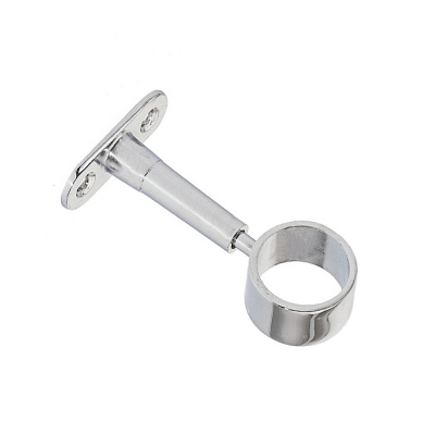 Крепление труб к стене регулируемое проходное Tech-Krep, хром (1 шт) (10)