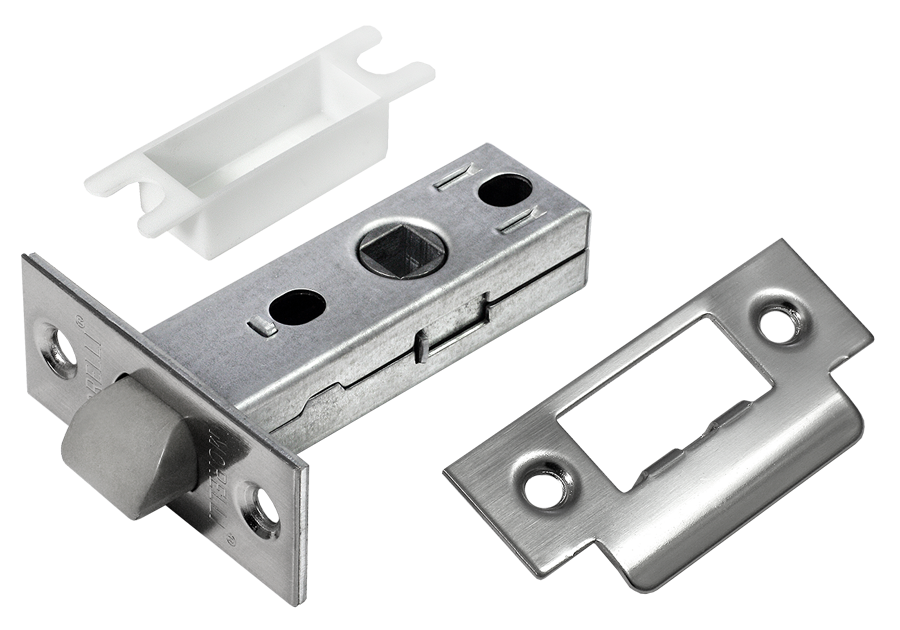 Защелка дверная L6-45 SN (белый никель) (100)
