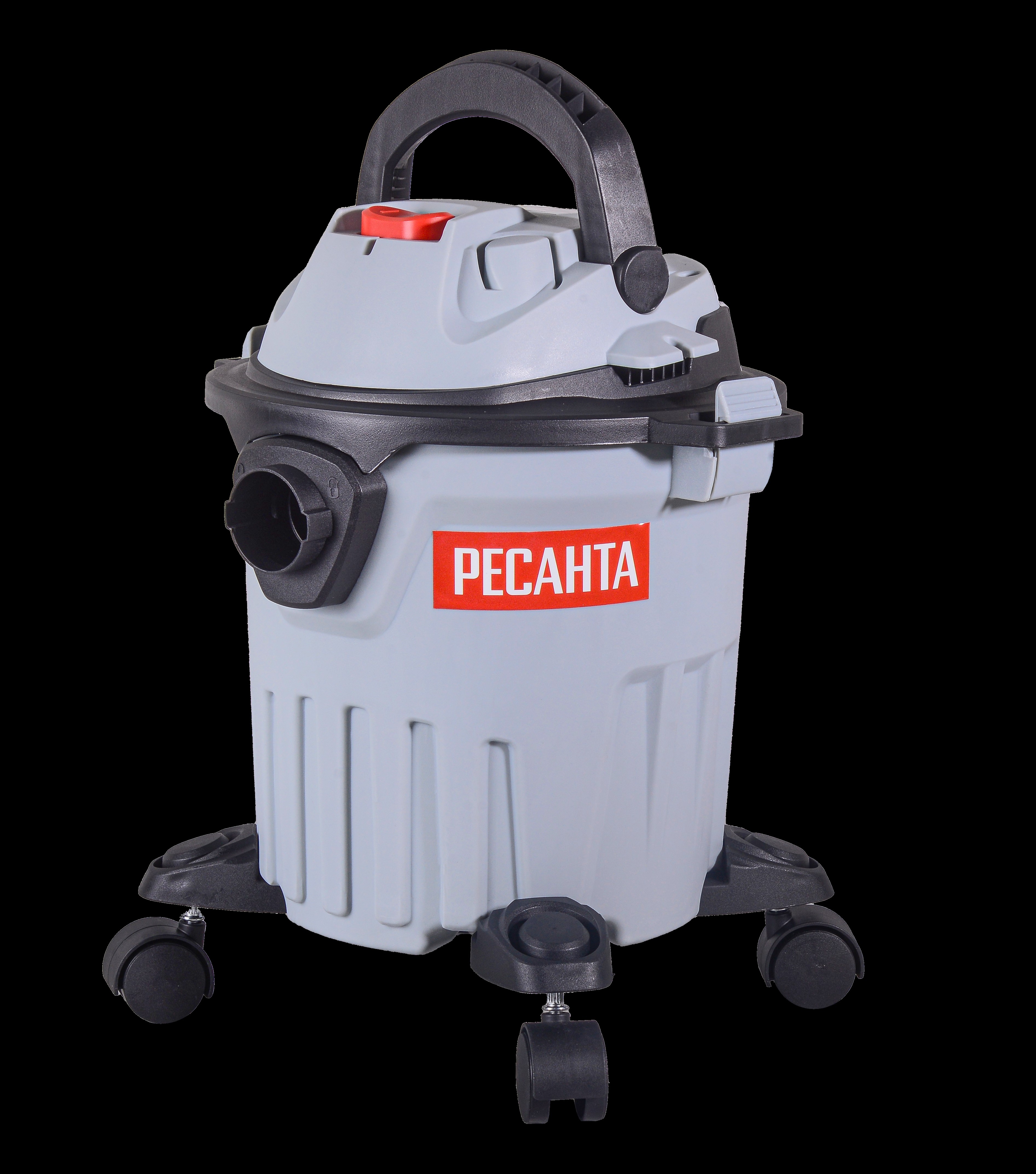 Пылесос строительный ПС-1400/15 Ресанта 1400 Вт, 15 л, 36 л/с, шланг 1.5 м