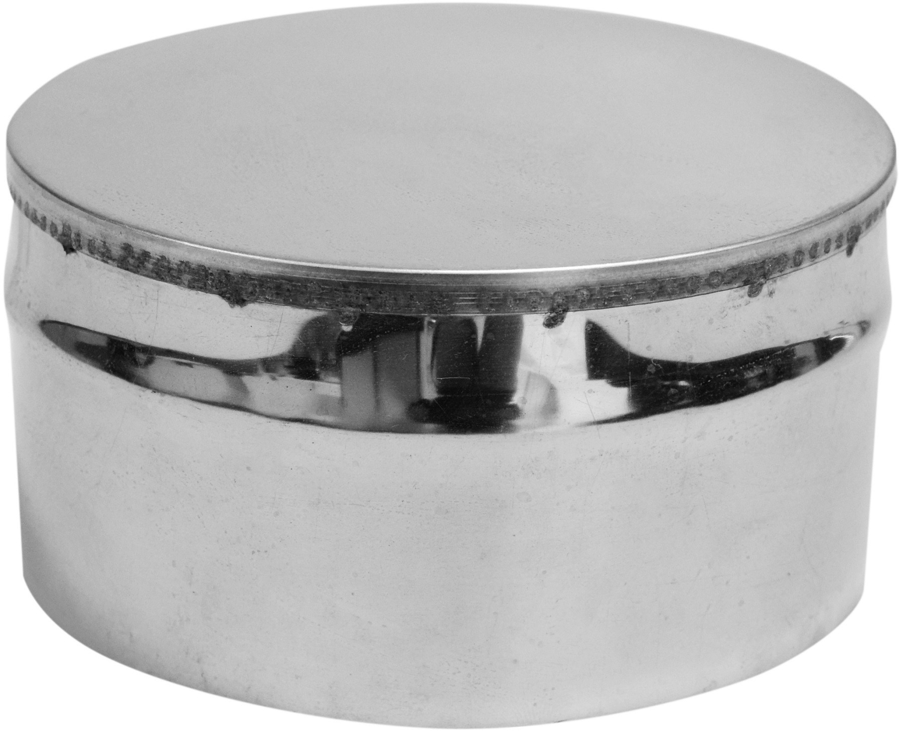 Заглушка глухая, ф 150, AISI 439/0,5мм, Н