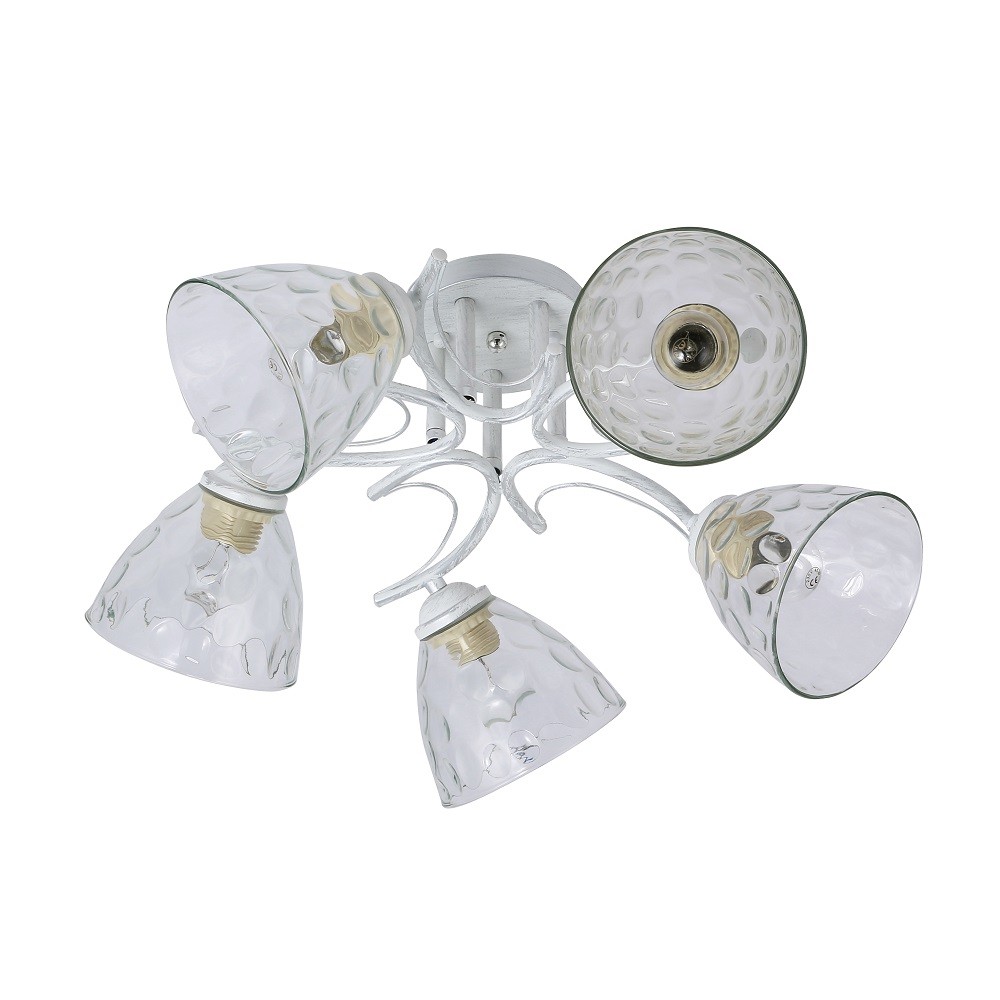 Светильник потолочный 12199/5WT+SL CL (11м2)