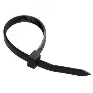 Хомут 350х4.8мм нейлон черный (100шт)
