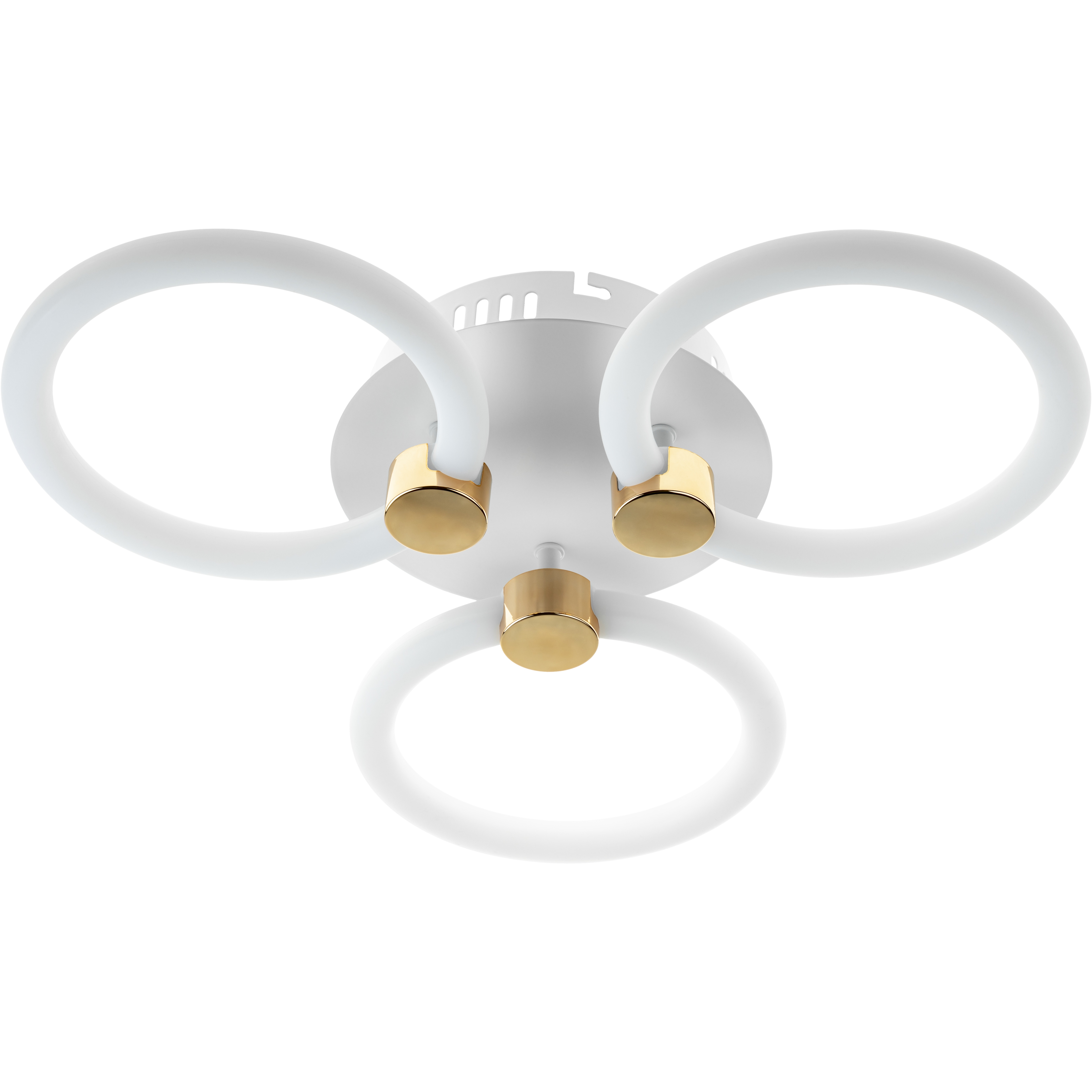 Люстра LED 51611 2 OTTIMO Алиса с ДУ 3 реж 440х90 66Вт 30м² бел/з