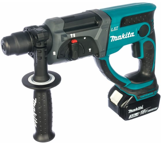 Перфоратор акк. Makita,SDS-plus,18В, 2х3Ач. Li-ion, 3реж,1.9Дж, 0-4000у\м, кейс
