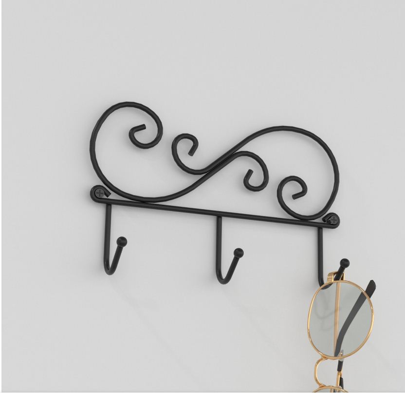 Вешалка "Кружева 3" (Черный) (1)