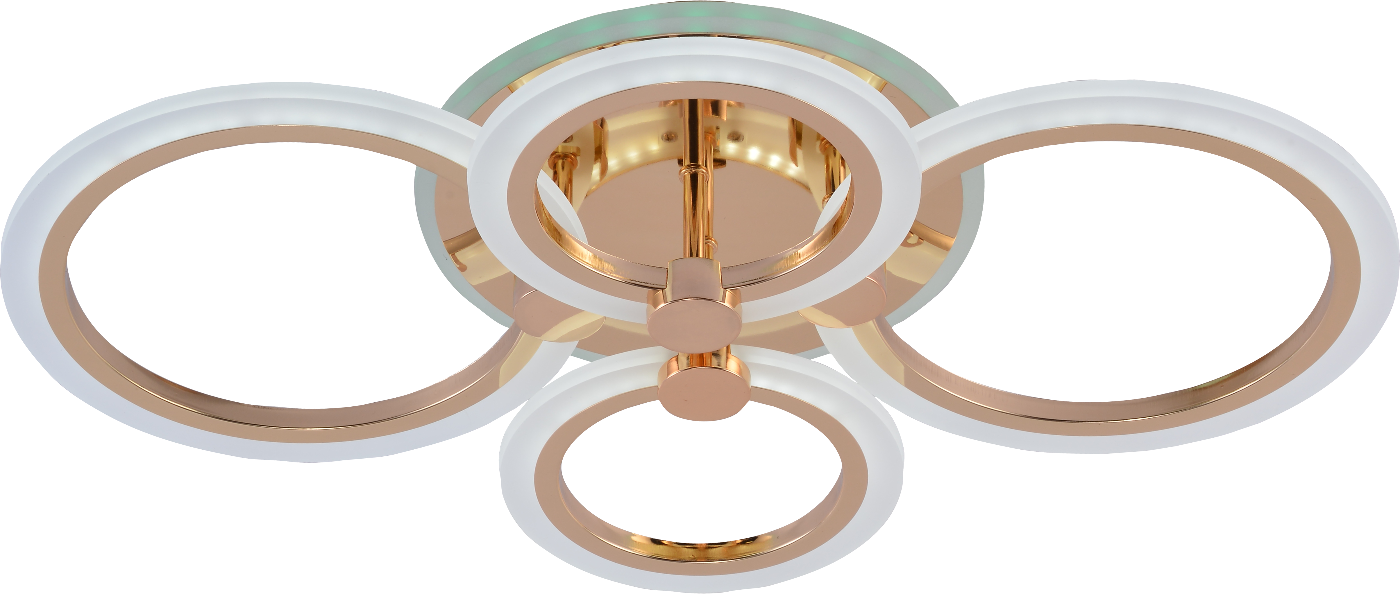 Светильник AU61625/4 GD RGB LED Золото 72+7W ПДУ 610*400*125