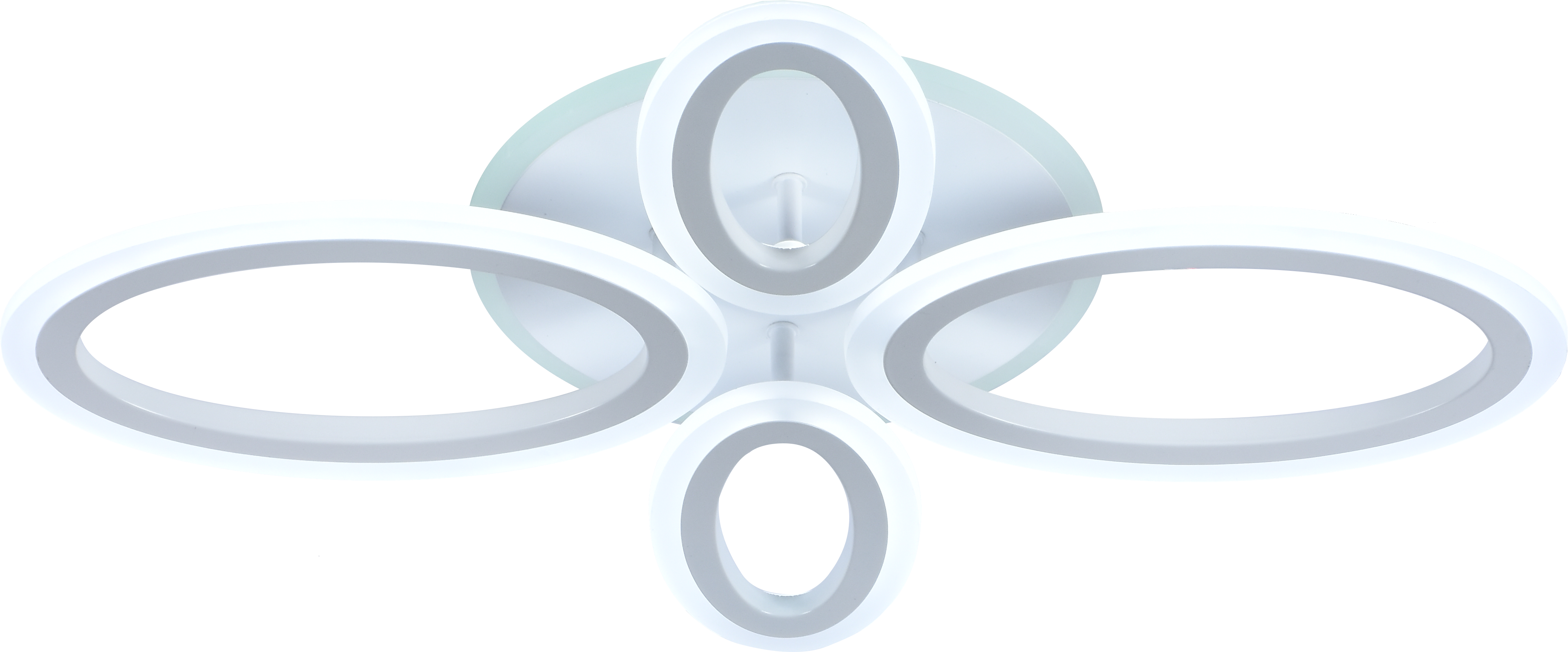 Светильник AU61630/2+2 WH RGB LED Белый 62+7W ПДУ 610*440*75