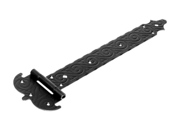 Петля-стрела фигурная Домарт ПС-400 мод.4 кованая ЯРОСЛАВЛЬ, черный (10)