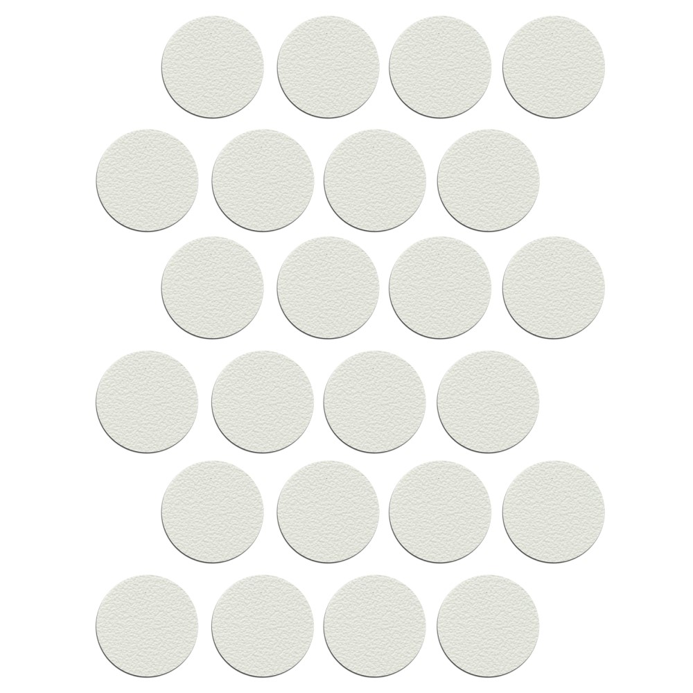 Заглушка для эксцентрика самоклеющиеся, d-20мм, белый 1110 (лист 24 шт)