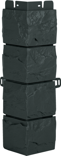 Угол наружный Фагот ЭКО графит (0,45 х 0,13м) Альта-Профиль (10)