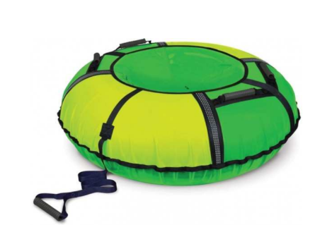 Тюбинг (ТБ6К-100/ЗЖ2 зеленый-лимонный)